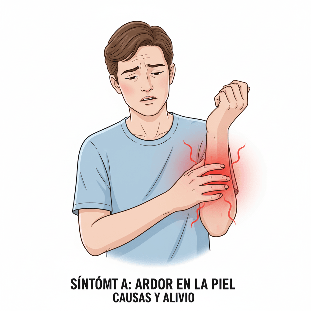 Sensación de ardor en la piel