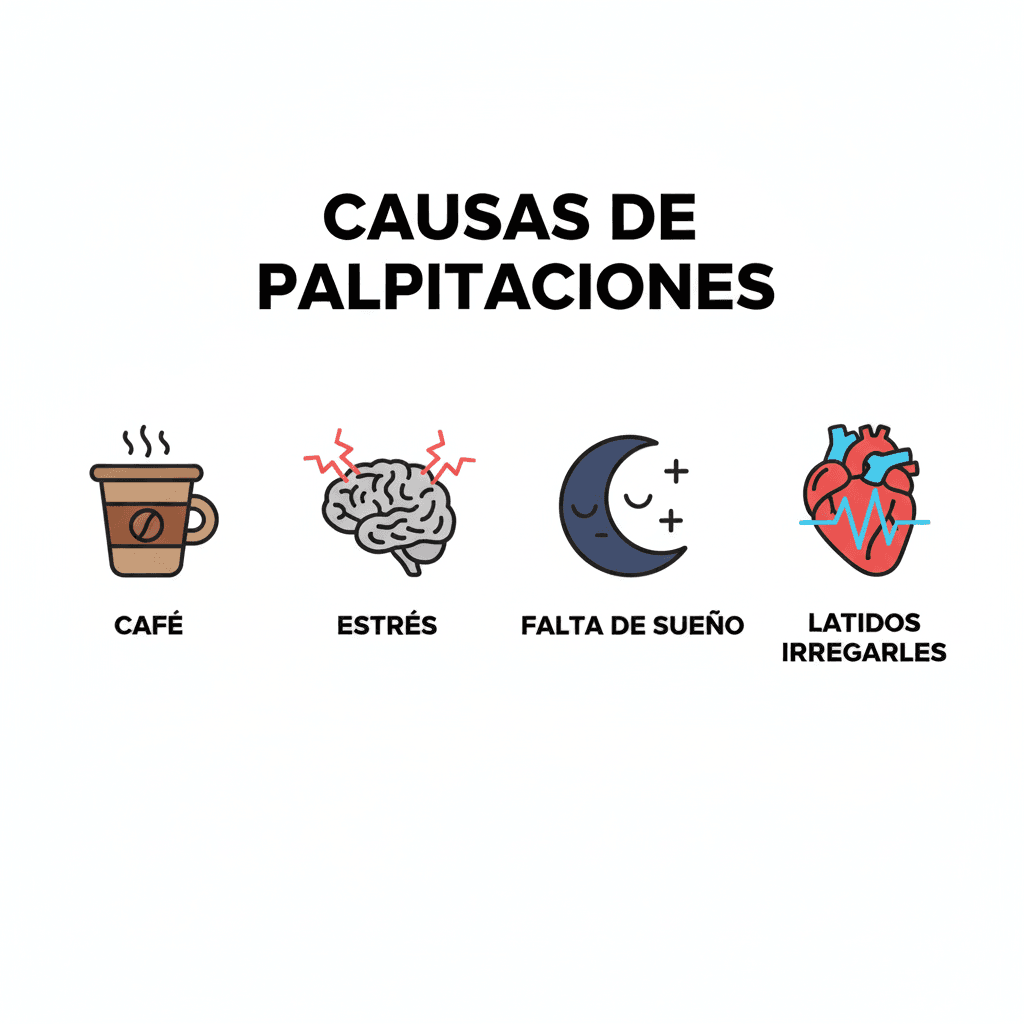 Causas más frecuentes de las palpitaciones