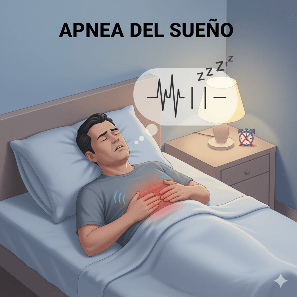 Causas más frecuentes de falta de aire al dormir