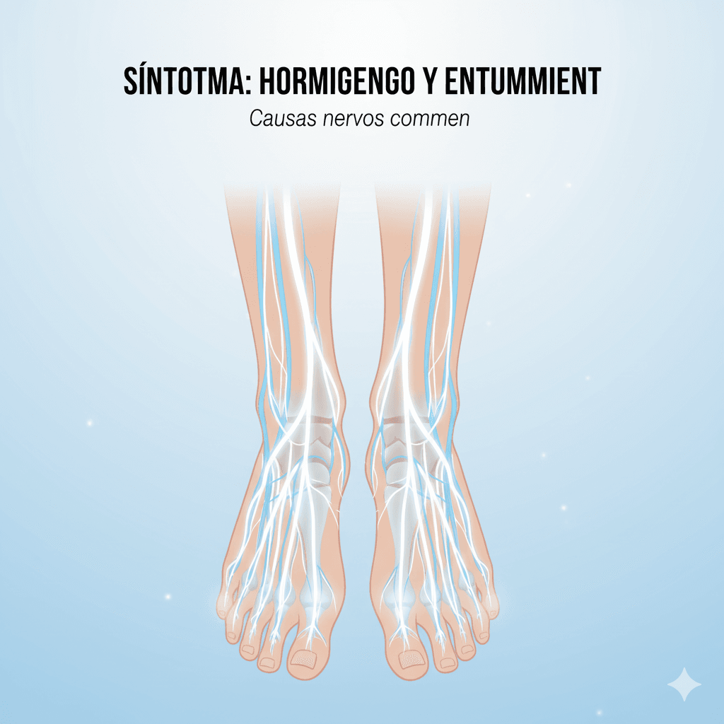 Hormigueo en manos y pies