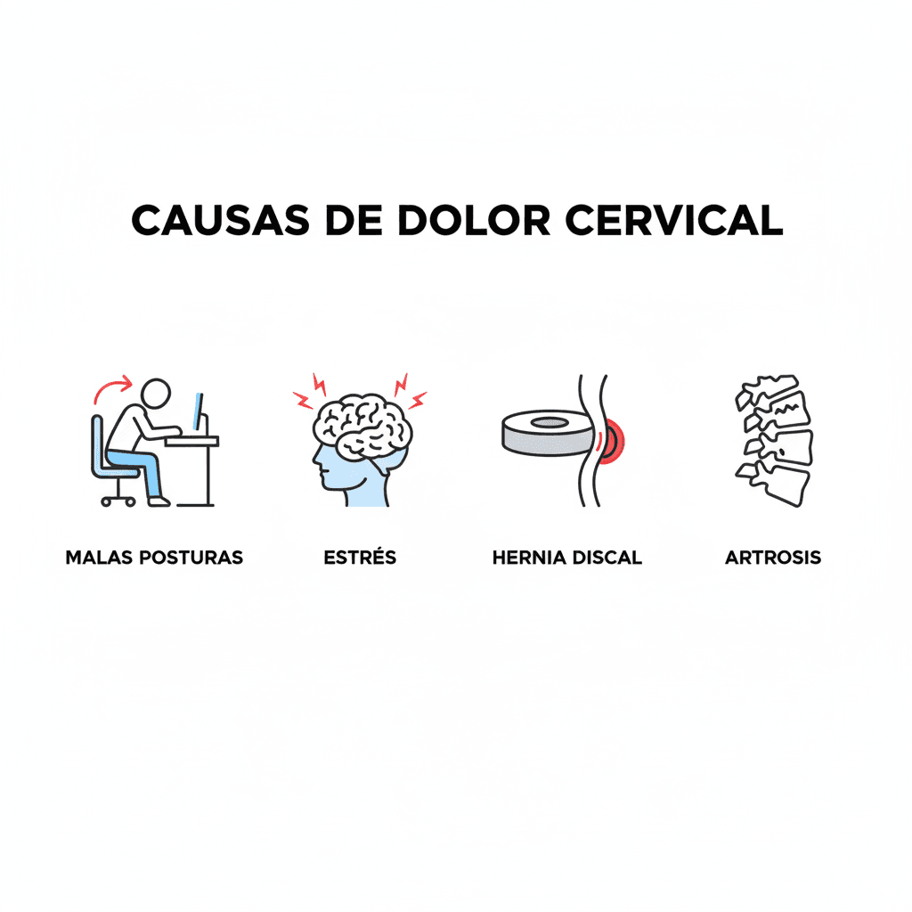 Dolor y rigidez en el cuello