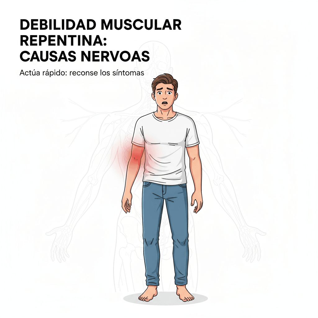 Debilidad muscular repentina