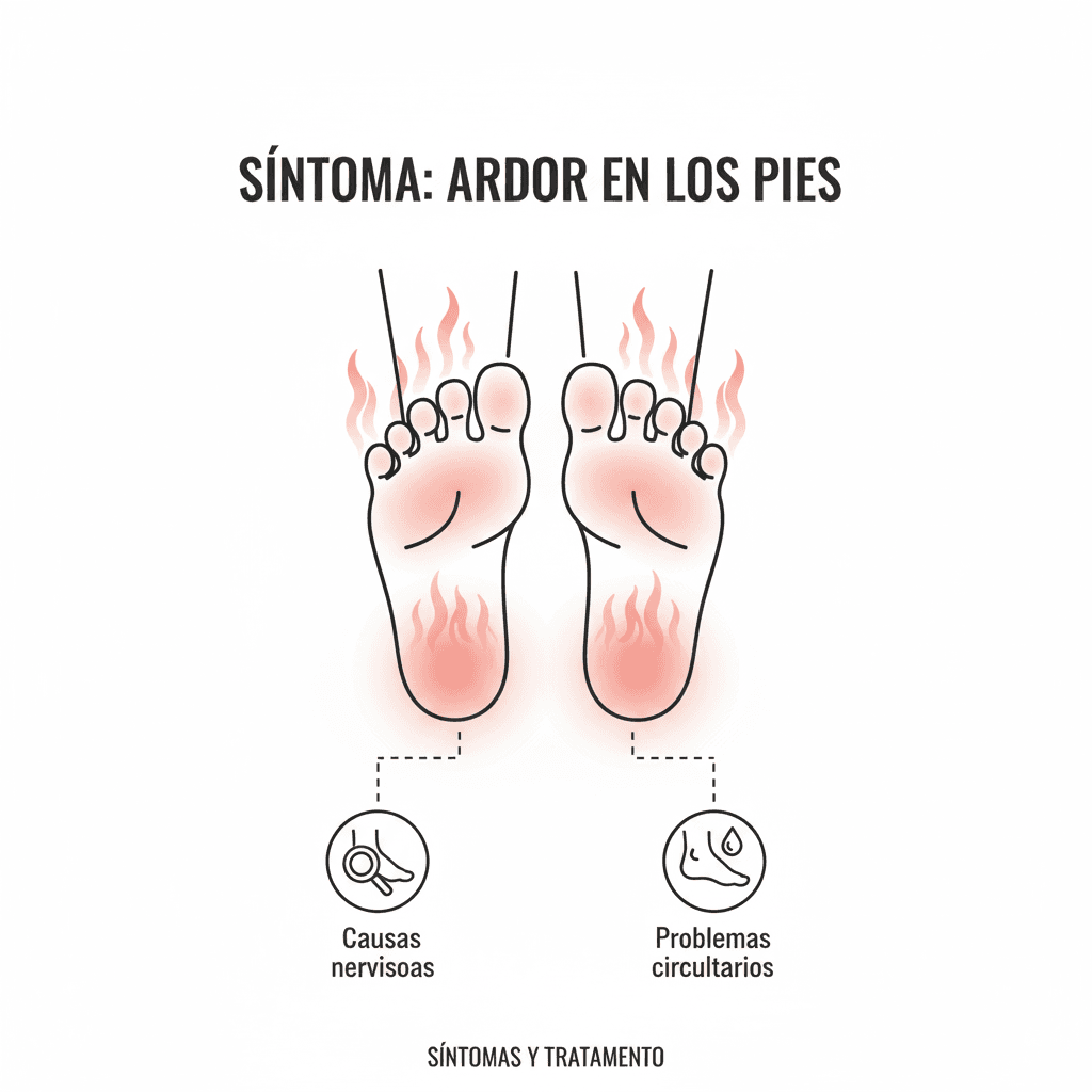 Ardor en los pies