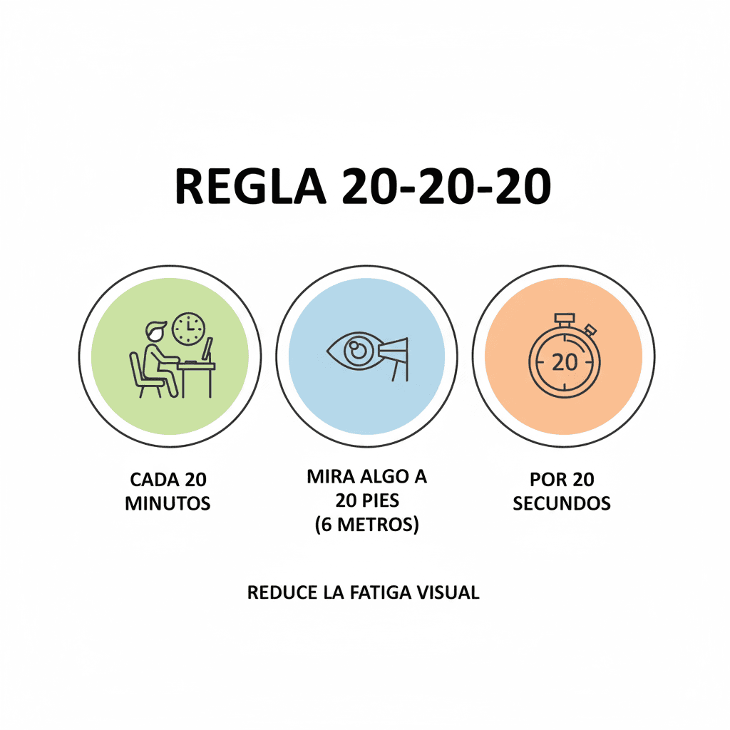 Prevención de la fatiga visual