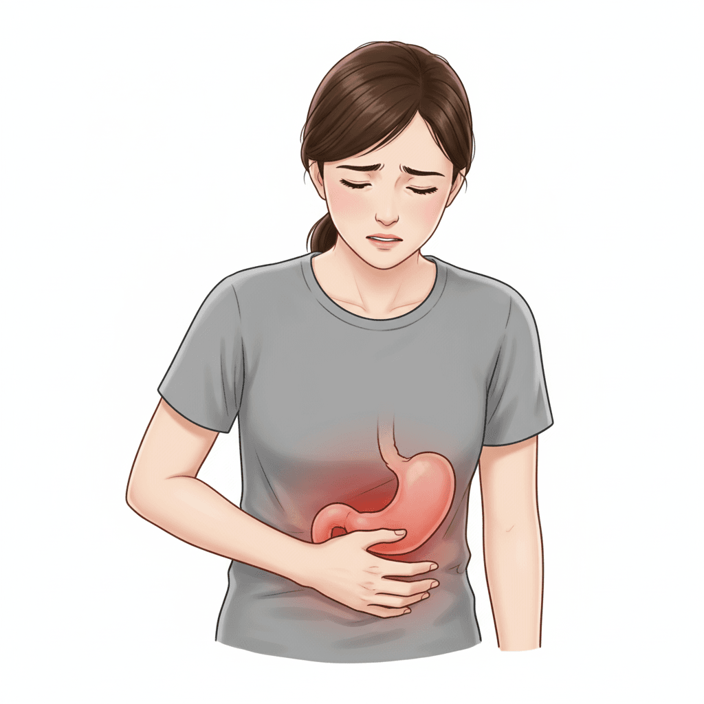 Náuseas constantes sin vómito